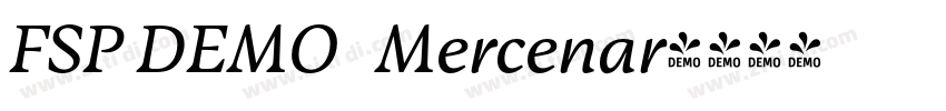 FSP DEMO   Mercenar字体转换
